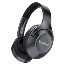 Load image into Gallery viewer, soundage AH08 Active Noise Canceling Headphones, wireless headset for travel, TV, audifonos.