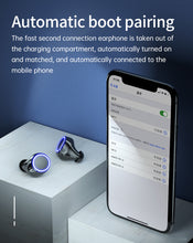 Load image into Gallery viewer, TE05 TWS earphones & headphones, super long life earphone wireless earbuds, 4000mAh battery tws earphone.