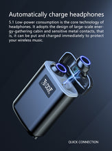 Load image into Gallery viewer, TE05 TWS earphones & headphones, super long life earphone wireless earbuds, 4000mAh battery tws earphone.