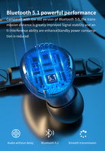 Load image into Gallery viewer, TE05 TWS earphones & headphones, super long life earphone wireless earbuds, 4000mAh battery tws earphone.