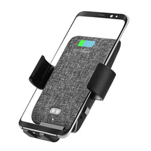 Load image into Gallery viewer, Ai Voice Control Infrared Sensor Car Wireless Charger holder for iPhone XS Max