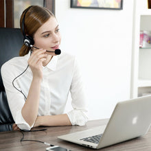 Load image into Gallery viewer, CH01 Amazon top seller call center USB headset, HD microphone noise cancelling.