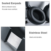 Load image into Gallery viewer, soundage AH08 Active Noise Canceling Headphones, wireless headset for travel, TV, audifonos.