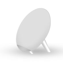 Load image into Gallery viewer, Salable Round Qi Wireless Charger Stand Fast Wireless Charging Holder - White