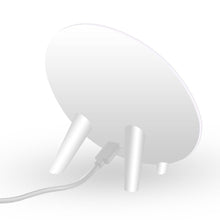 Load image into Gallery viewer, Salable Round Qi Wireless Charger Stand Fast Wireless Charging Holder - White