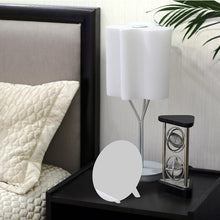 Load image into Gallery viewer, Salable Round Qi Wireless Charger Stand Fast Wireless Charging Holder - White