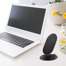 Load image into Gallery viewer, 10w Charge for iPhone Qi Wireless Mobile Phone Charger Fast Charger Wireless Charging Stand
