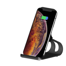 Load image into Gallery viewer, Portable Mobile Phone Wireless Charger Holder 10W Fast Wireless Phone Charger Stand