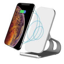 Load image into Gallery viewer, Portable Mobile Phone Wireless Charger Holder 10W Fast Wireless Phone Charger Stand