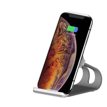 Load image into Gallery viewer, Portable Mobile Phone Wireless Charger Holder 10W Fast Wireless Phone Charger Stand