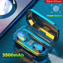 Load image into Gallery viewer, TE03 Wireless earbuds, 2000mAh TWS earphone earbuds, can charge cell phones.
