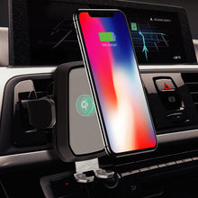 Load image into Gallery viewer, Hot Selling Fast Wireless Car Phone Charger Holder 10w/15W Wireless Charger Car Mount
