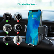 Load image into Gallery viewer, Hot Selling Fast Wireless Car Phone Charger Holder 10w/15W Wireless Charger Car Mount
