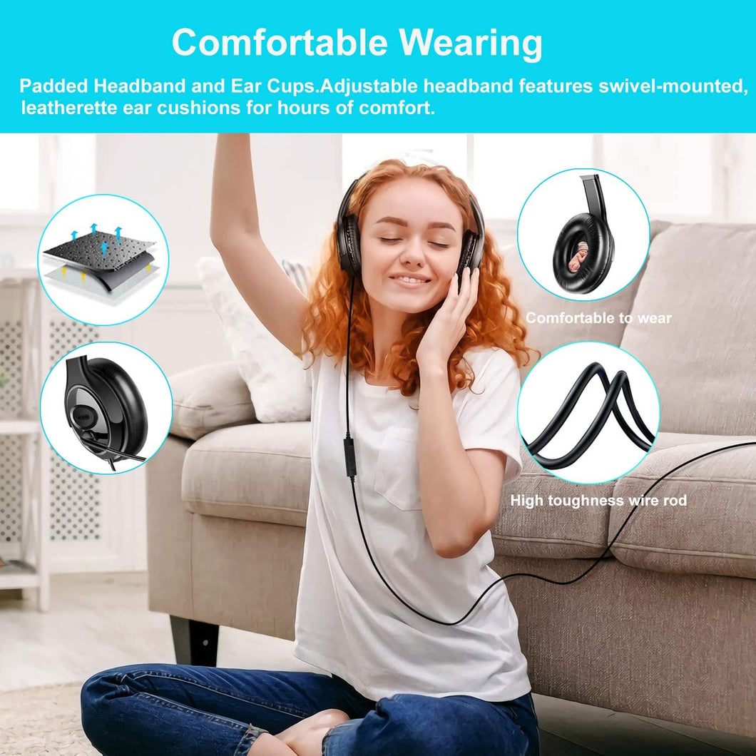 CH05 Best Selling Products in Amazon, Call Center Noise Cancelling Telephone Headset, Handsfree Headset.