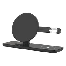 Load image into Gallery viewer, 3 IN 1 Magnetic Wireless Charging Stand For iPhone 11 Apple Watch AirPods Pro Samsung s10
