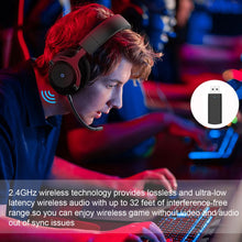 Load image into Gallery viewer, GH03 Wireless Gaming Headset, 2.4G Gaming Headset Headphone with Microphone.
