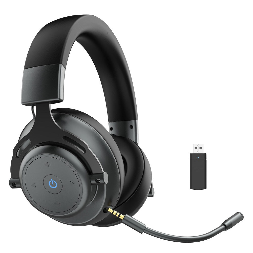 GH03 Wireless Gaming Headset, 2.4G Gaming Headset Headphone with Microphone.
