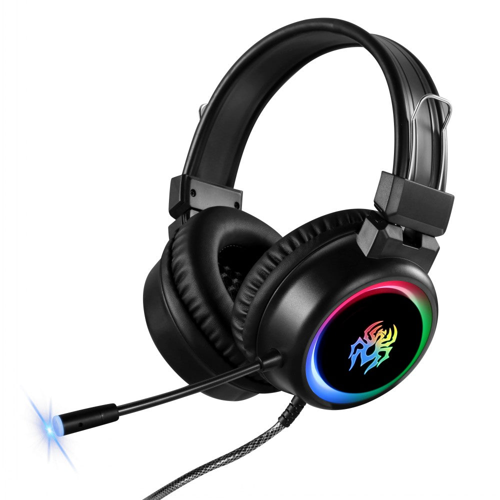 GH05 RGB Gaming Headsets, 7.1 Gaming Headphones with 2.2m Cord.