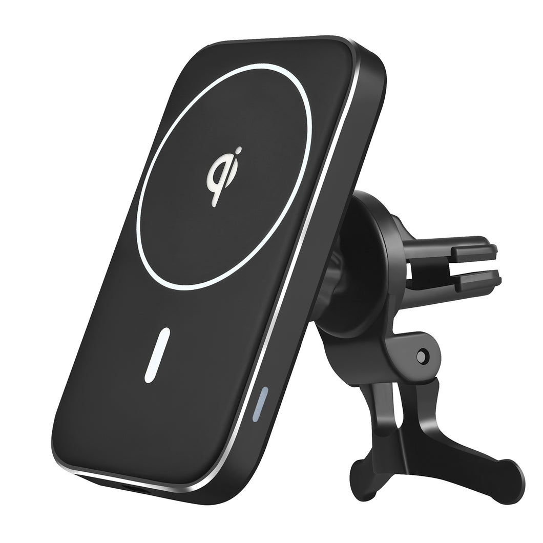 Magnetic Wireless Car Charger Mount for iPhone 12 Mini Pro Max Magsafe Fast Charging Wireless Charger Car Phone Holder