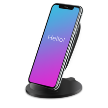 Load image into Gallery viewer, 10w Charge for iPhone Qi Wireless Mobile Phone Charger Fast Charger Wireless Charging Stand
