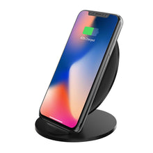 Load image into Gallery viewer, Smart Phone Fast Qi Wireless Charger Stand Mobile Phone Stand Wireless Charging Stand
