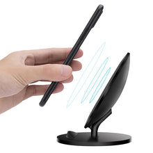 Load image into Gallery viewer, Smart Phone Fast Qi Wireless Charger Stand Mobile Phone Stand Wireless Charging Stand
