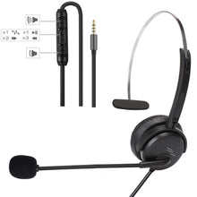 Load image into Gallery viewer, CH03 New Products USB Headset for Call Center, Amazon Top Selller Computer Headset.
