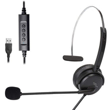 Load image into Gallery viewer, CH03 New Products USB Headset for Call Center, Amazon Top Selller Computer Headset.
